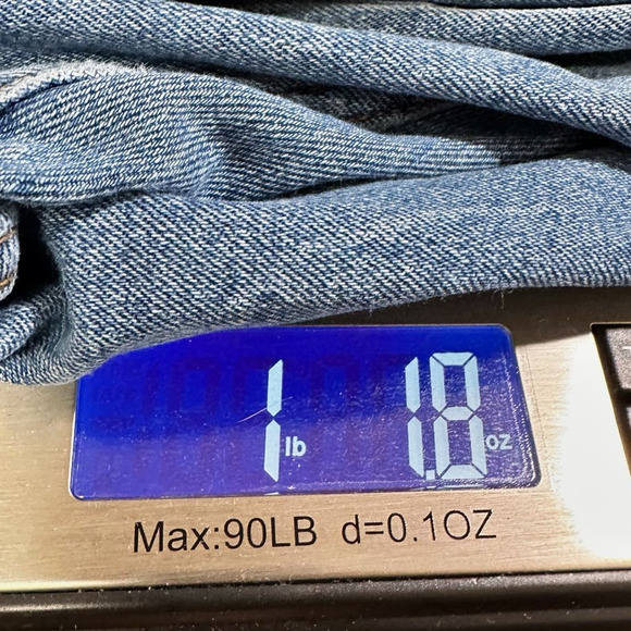 Abercrombie & Fitch Ultra High Rise Ankle Straight Jean Medium Blue Women 29s - Picture 9 of 9